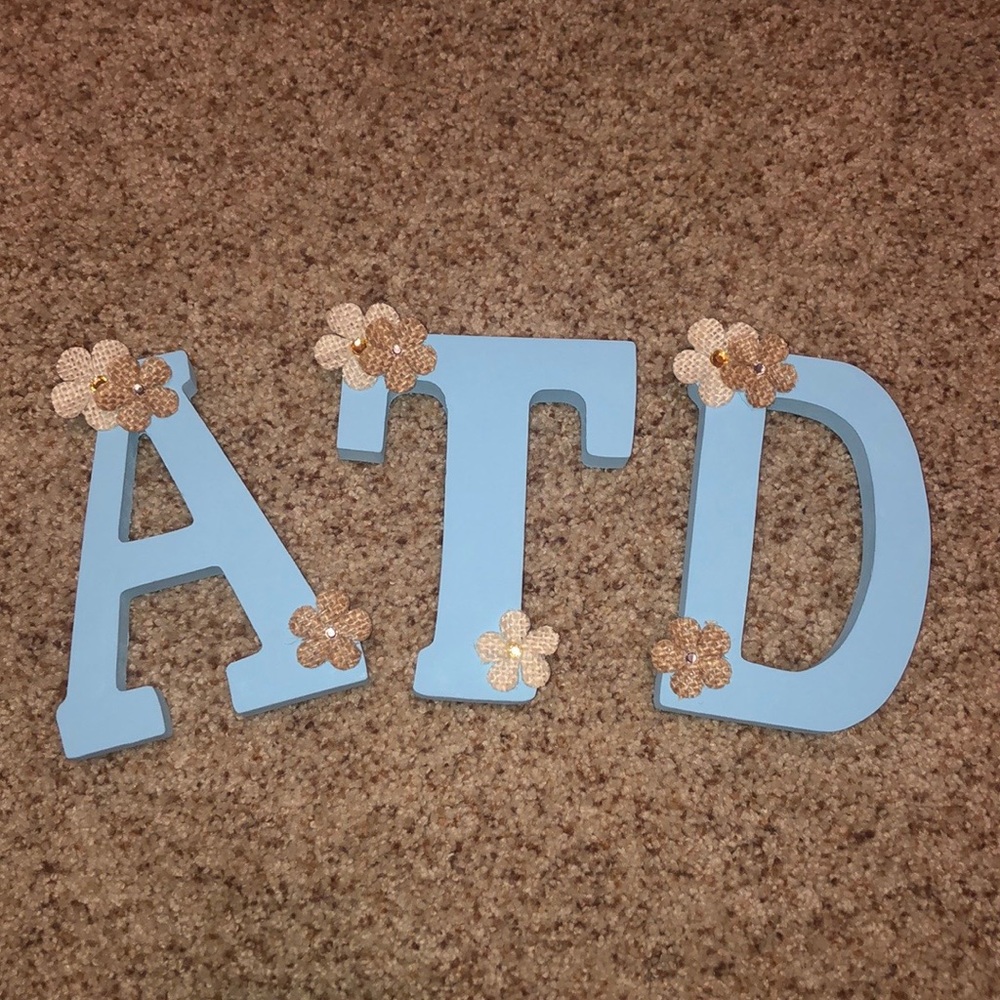 custom painted letters